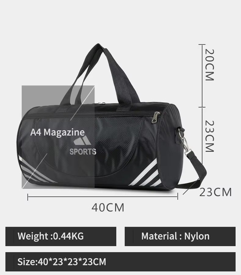 Factory Training Crossbody Luggage Travel Duffel Bags Large Capacity Leisure Fitness Gym Sports Bag detail image
