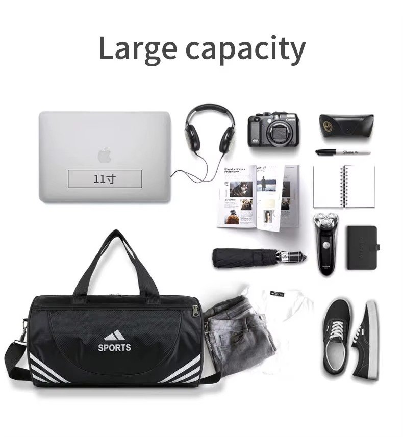 Factory Training Crossbody Luggage Travel Duffel Bags Large Capacity Leisure Fitness Gym Sports Bag detail image