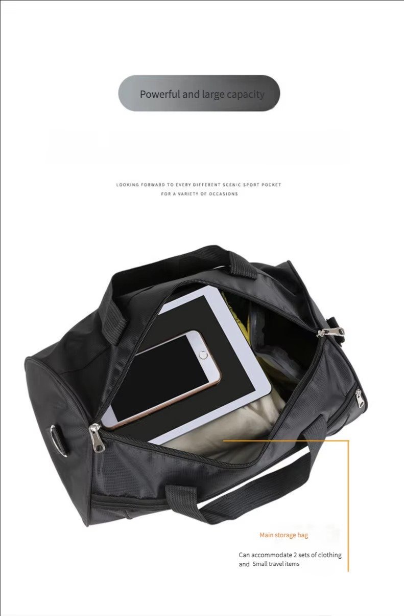 Factory Training Crossbody Luggage Travel Duffel Bags Large Capacity Leisure Fitness Gym Sports Bag detail image