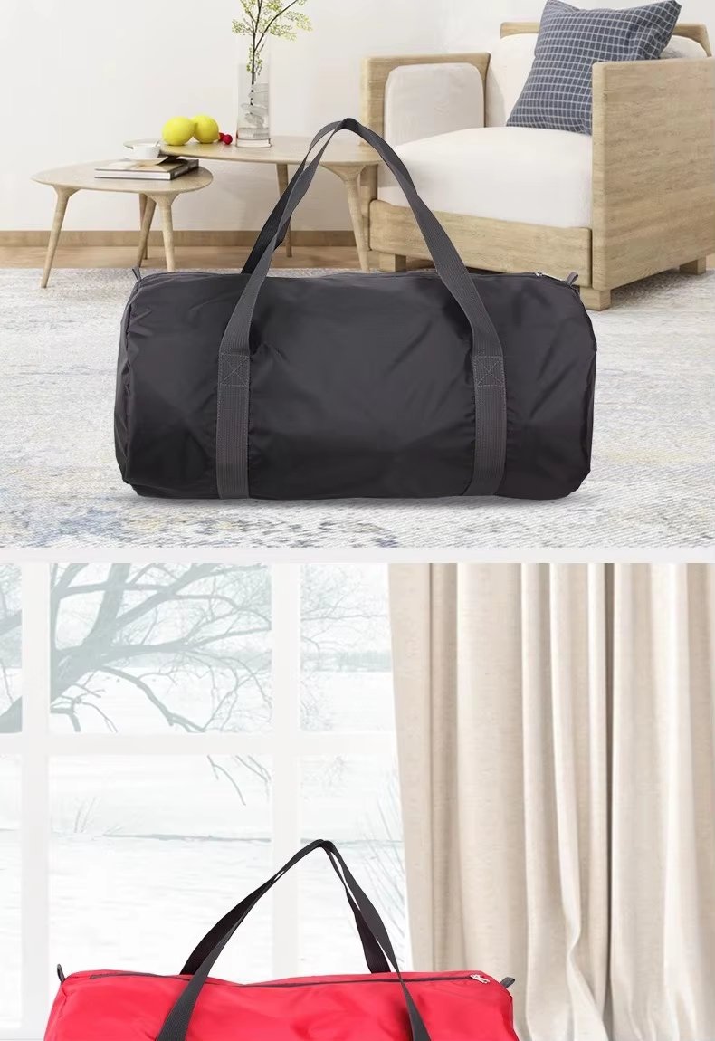 Waterproof Shoe Compartment Nylon Weekend Travel Garment Duffel Bag product detail