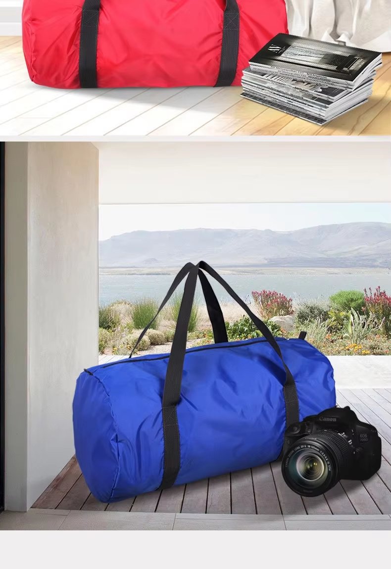 Waterproof Shoe Compartment Nylon Weekend Travel Garment Duffel Bag product detail