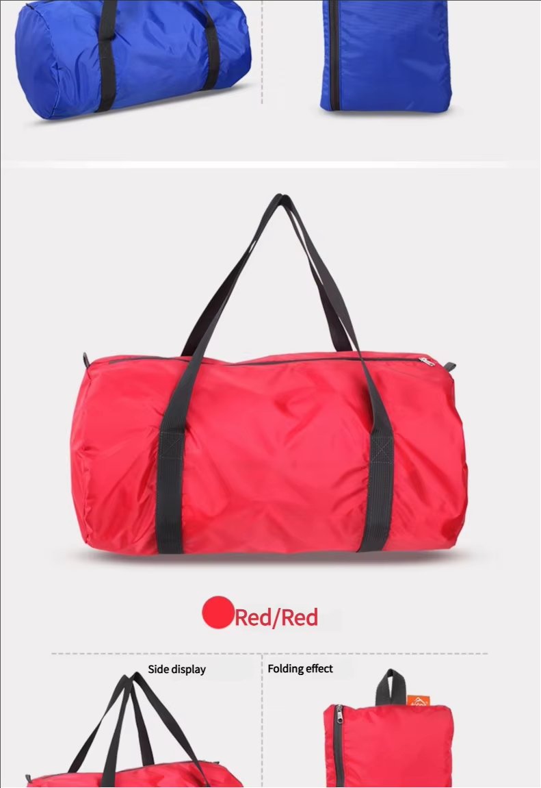 Waterproof Shoe Compartment Nylon Weekend Travel Garment Duffel Bag product detail
