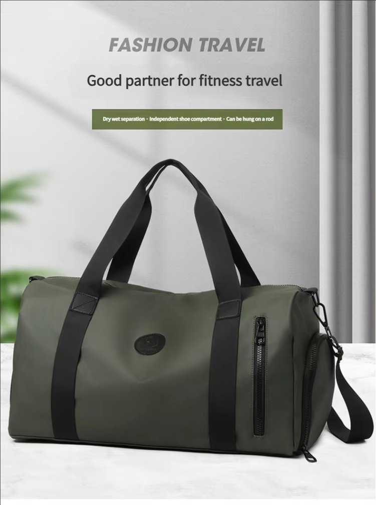 Waterproof Oxford Sports Travel Shoulder Duffel Bag product detail