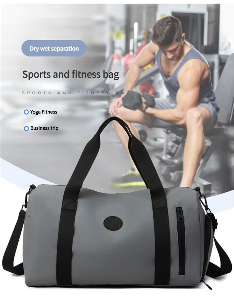 Waterproof Oxford Sports Travel Shoulder Duffel Bag product detail