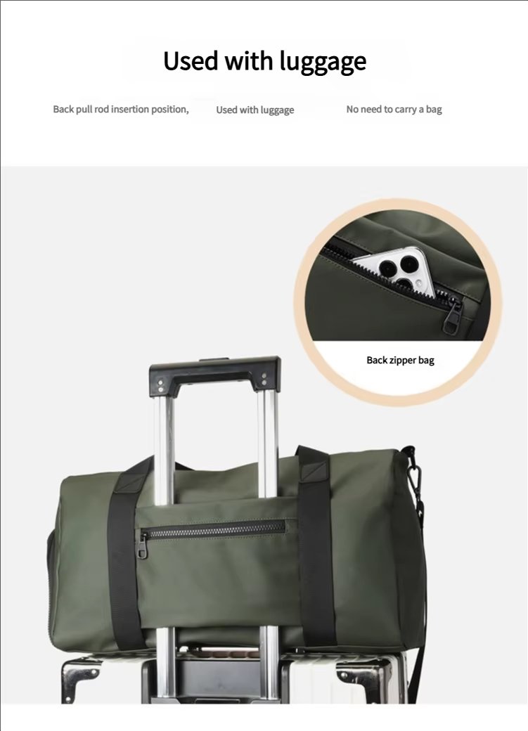 Waterproof Oxford Sports Travel Shoulder Duffel Bag product detail