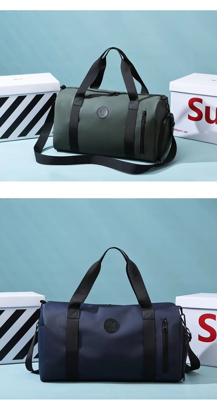 Waterproof Oxford Sports Travel Shoulder Duffel Bag product detail