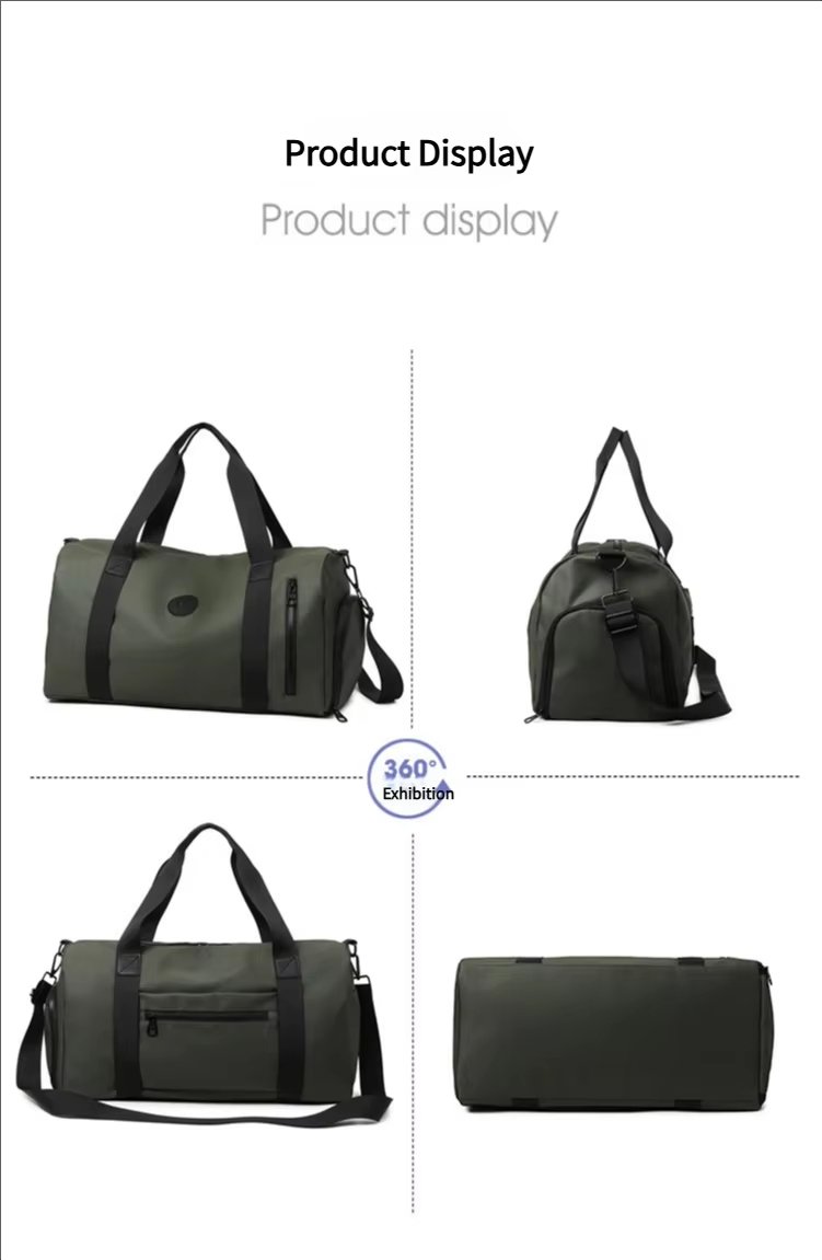 Waterproof Oxford Sports Travel Shoulder Duffel Bag product detail
