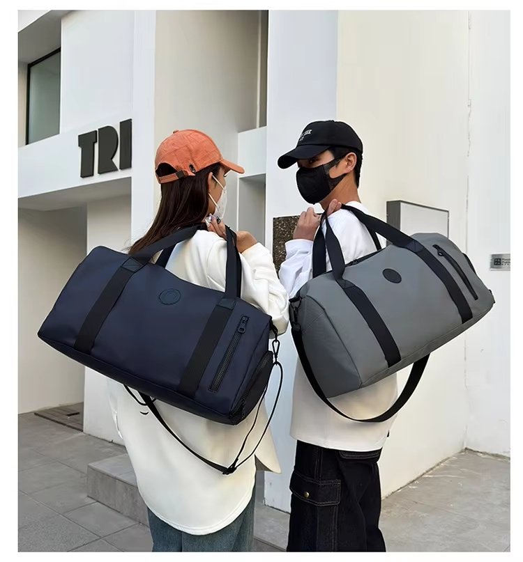 Waterproof Oxford Sports Travel Shoulder Duffel Bag product detail