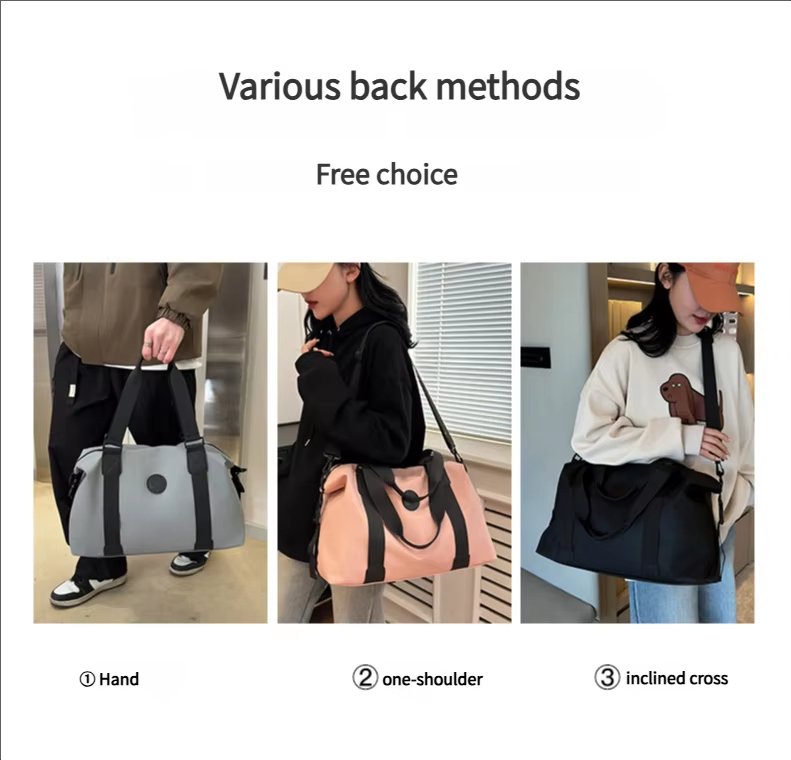 Large Capacity Lightweight Multi-function Weekender Gym Sports Travel Tote Bag - product detail