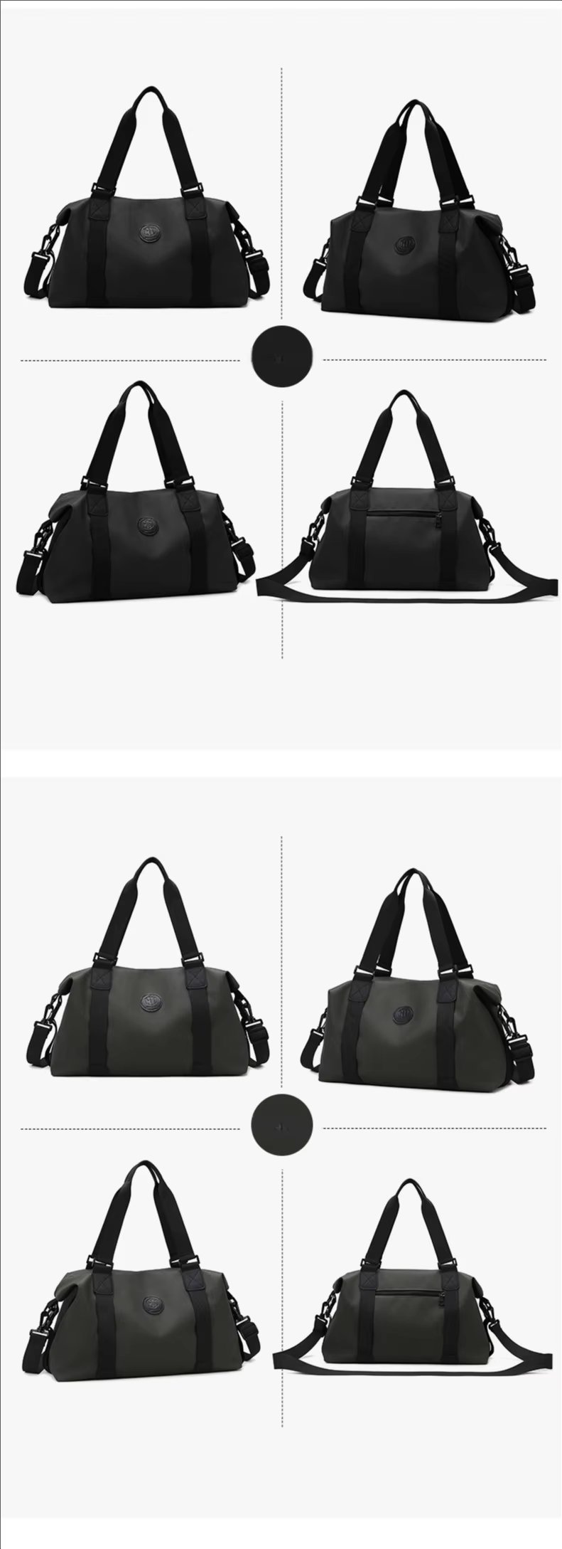 Large Capacity Lightweight Multi-function Weekender Gym Sports Travel Tote Bag - product detail