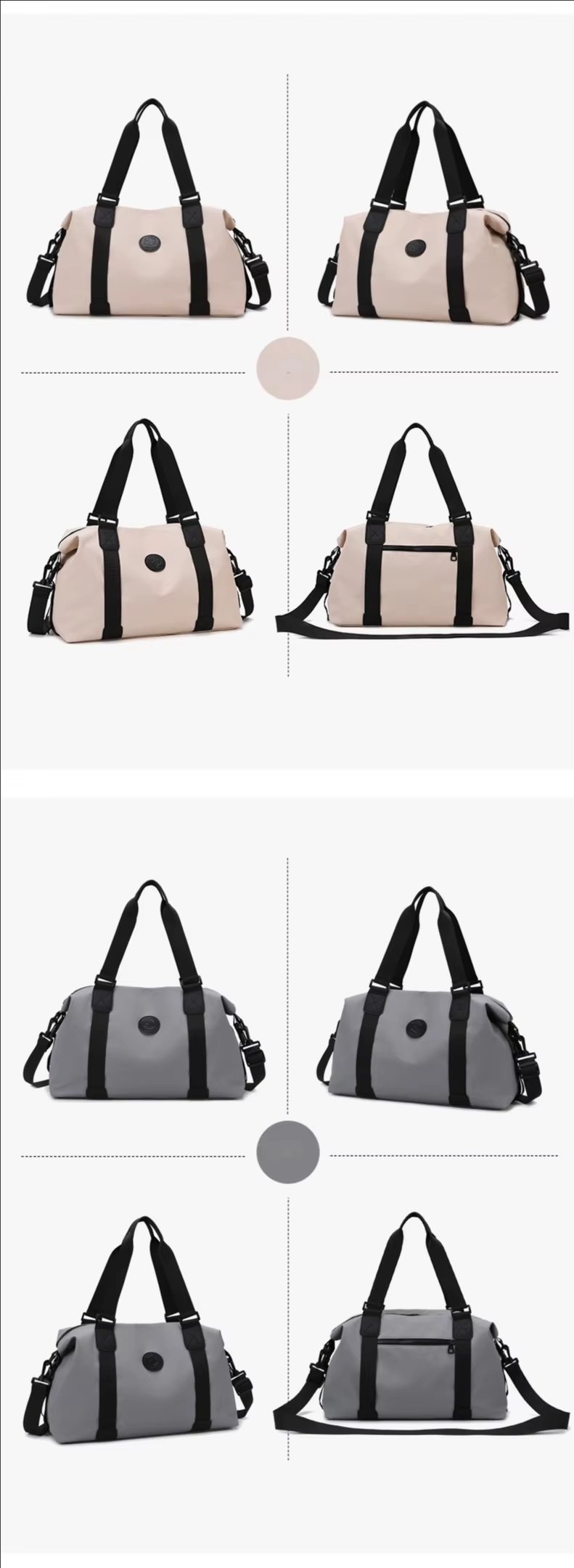 Large Capacity Lightweight Multi-function Weekender Gym Sports Travel Tote Bag - product detail