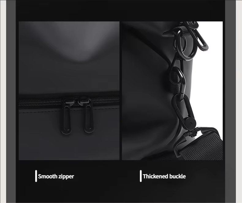 PU Waterproof Large Capacity Shoe Compartment Lightweight Multi-function Travel Tote Bag - product detail