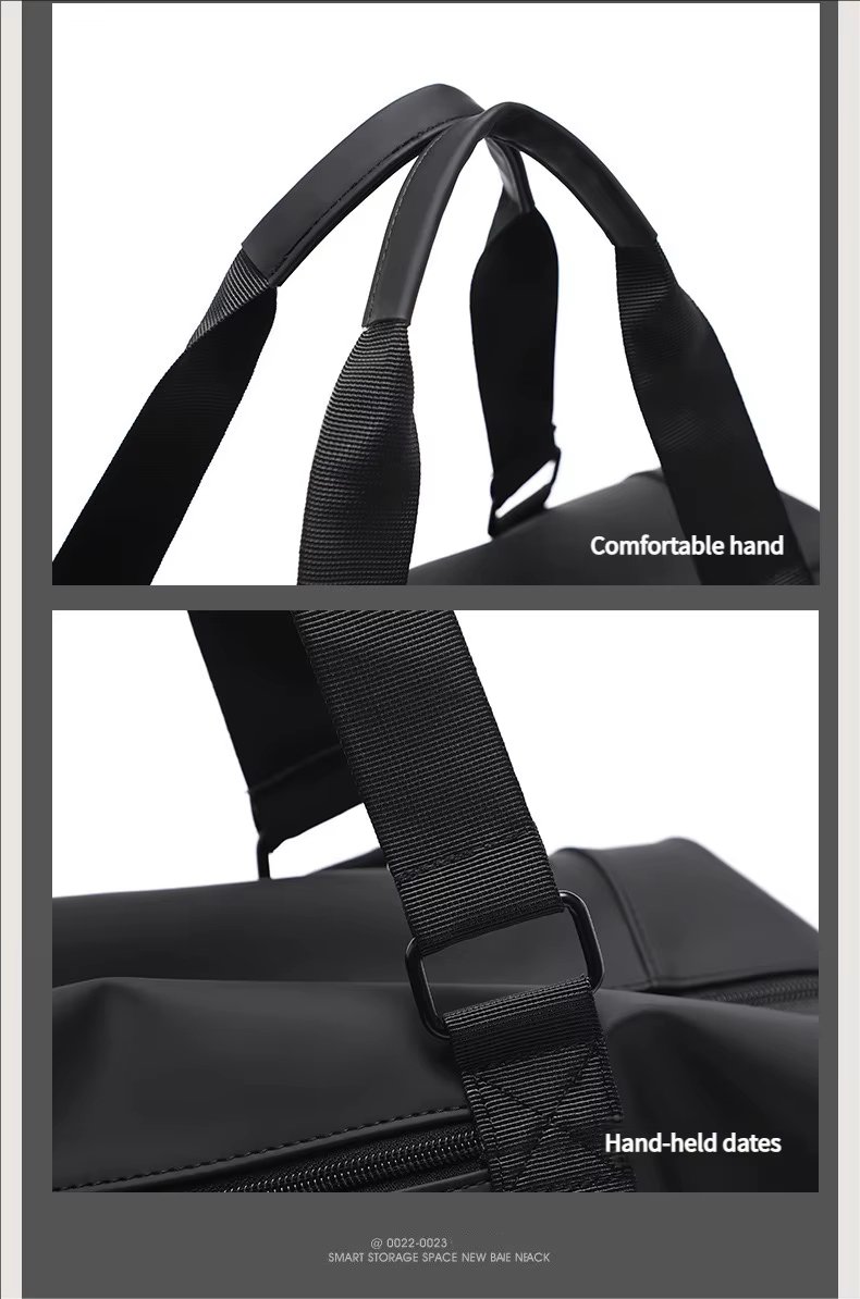 PU Waterproof Large Capacity Shoe Compartment Lightweight Multi-function Travel Tote Bag - product detail