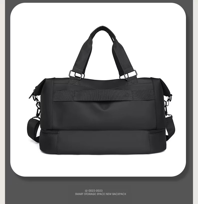 PU Waterproof Large Capacity Shoe Compartment Lightweight Multi-function Travel Tote Bag - product detail