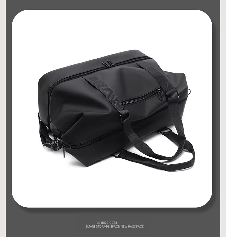 PU Waterproof Large Capacity Shoe Compartment Lightweight Multi-function Travel Tote Bag - product detail