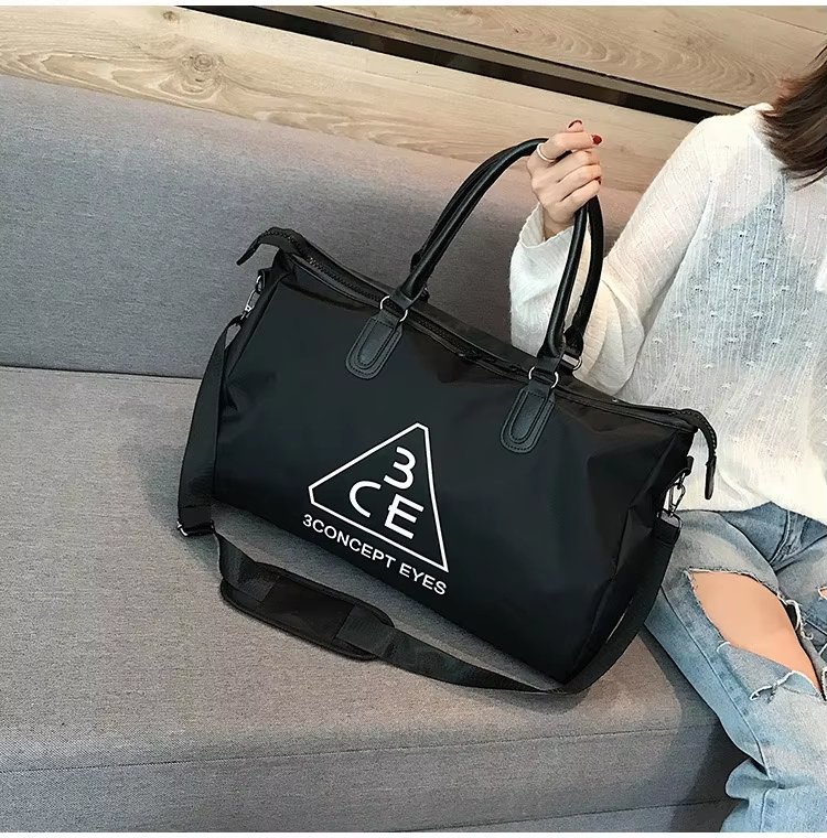 Nylon Waterproof Large Capacity Shoe Compartment Multi-function Overnight Travel Tote Bag - product detail