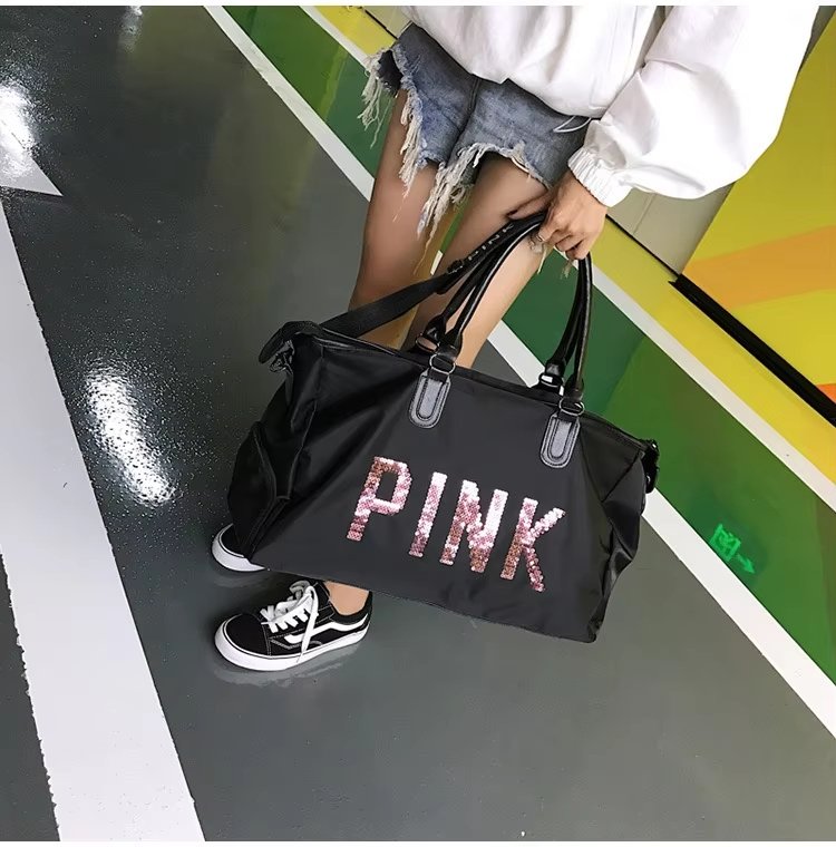 Nylon Waterproof Large Capacity Shoe Compartment Multi-function Overnight Travel Tote Bag - product detail