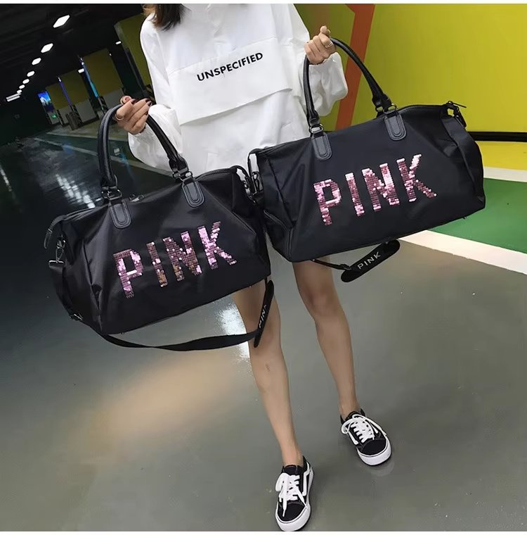 Nylon Waterproof Large Capacity Shoe Compartment Multi-function Overnight Travel Tote Bag - product detail