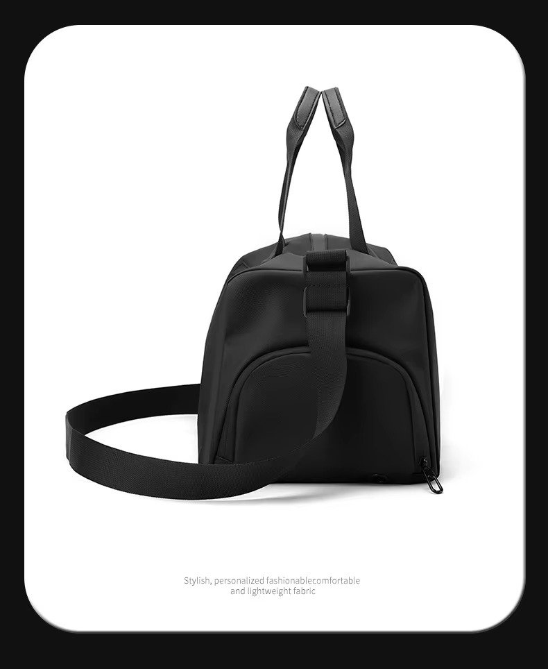 New Fashion Custom Handheld Travel Bag Dry Wet Separation Sports Fitness Bag Large Capacity Weekender Bag with Shoe Compartment product detail