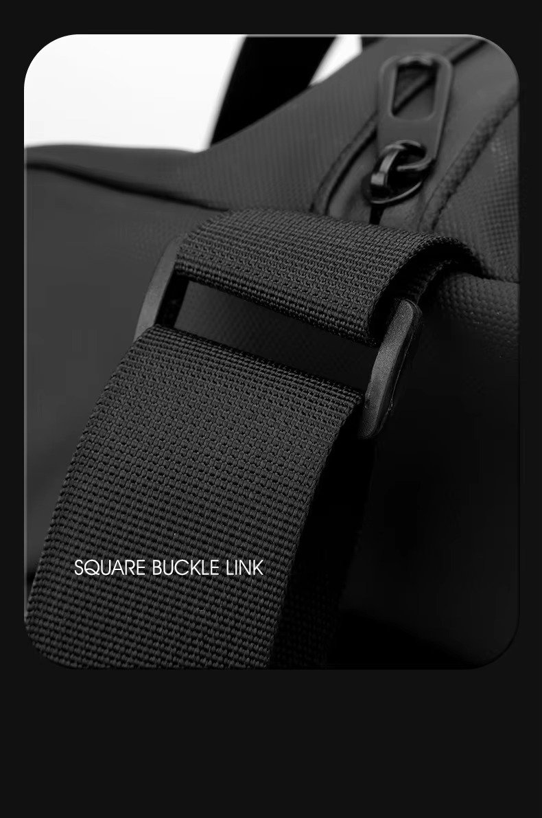 New Fashion Custom Handheld Travel Bag Dry Wet Separation Sports Fitness Bag Large Capacity Weekender Bag with Shoe Compartment product detail