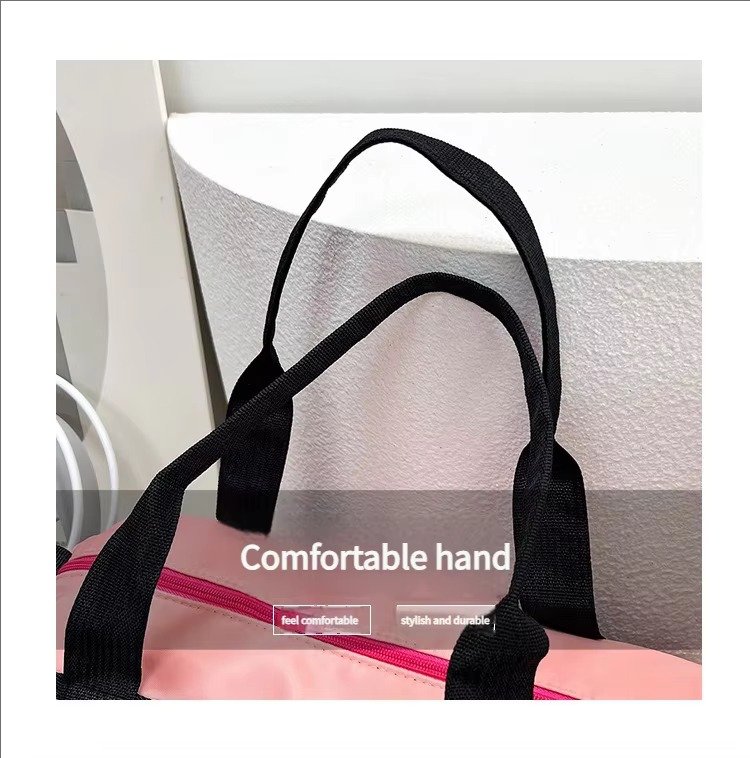 Large Capacity Nylon Waterproof Yoga Fitness Sports Training Tote Gym Carry Bag Weekender Travel Luggage Duffel Bag detail image
