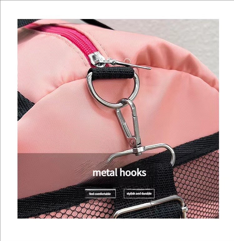 Large Capacity Nylon Waterproof Yoga Fitness Sports Training Tote Gym Carry Bag Weekender Travel Luggage Duffel Bag detail image