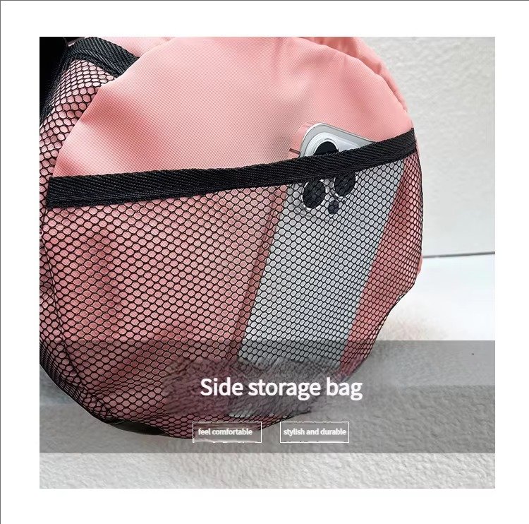 Large Capacity Nylon Waterproof Yoga Fitness Sports Training Tote Gym Carry Bag Weekender Travel Luggage Duffel Bag detail image