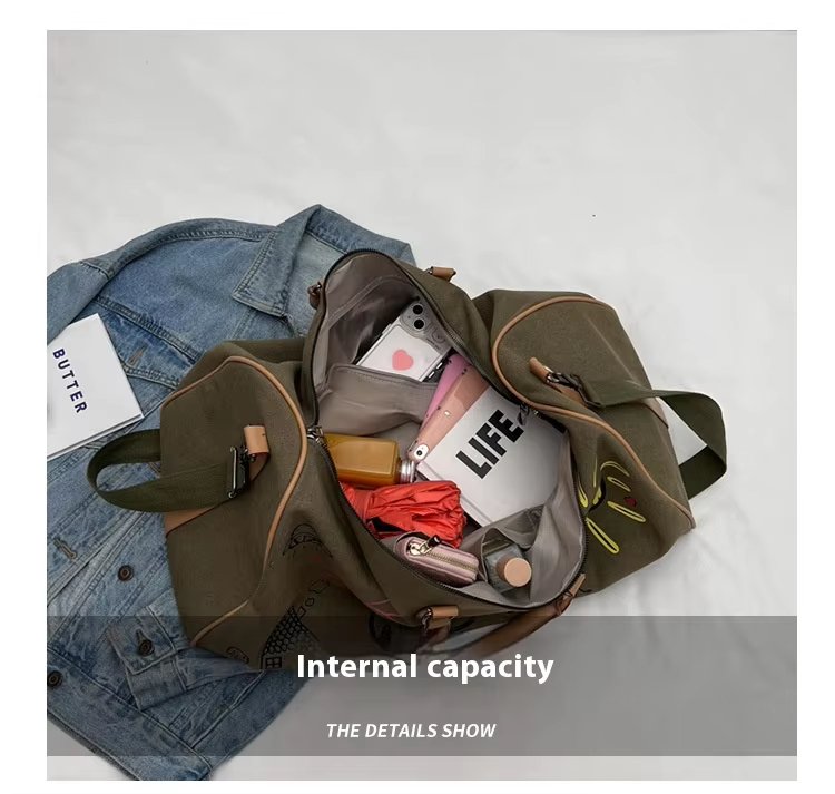 Waterproof Canvas Sports Travel Duffel Bag product detail