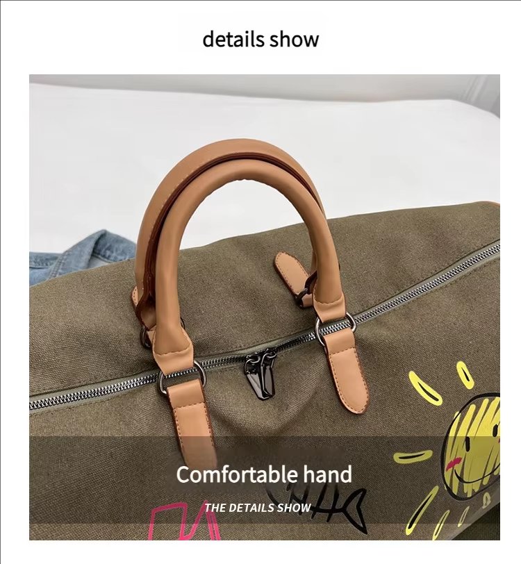 Waterproof Canvas Sports Travel Duffel Bag product detail