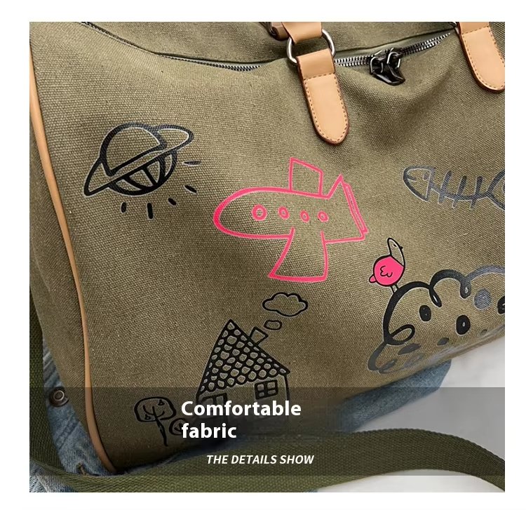 Waterproof Canvas Sports Travel Duffel Bag product detail