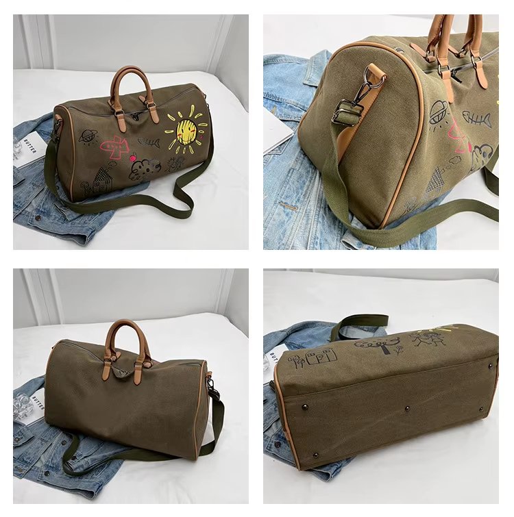 Waterproof Canvas Sports Travel Duffel Bag product detail