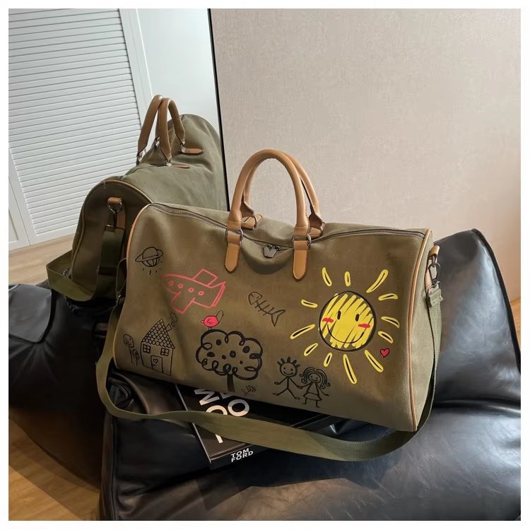 Waterproof Canvas Sports Travel Duffel Bag product detail