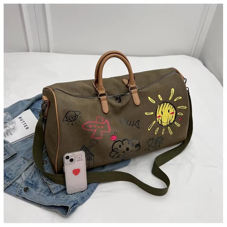 Waterproof Canvas Sports Travel Duffel Bag product detail