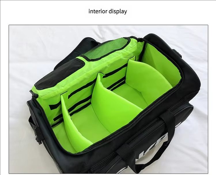 Waterproof Shoe Compartment Nylon Sports Travel Duffel Bag product detail