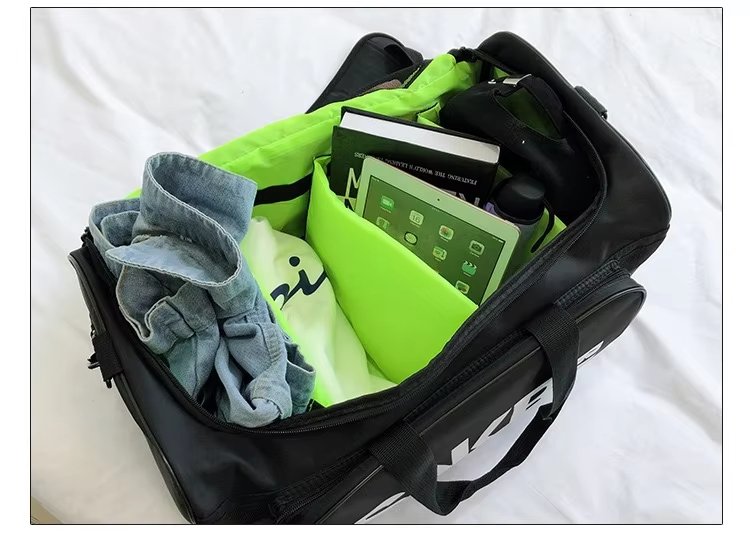 Waterproof Shoe Compartment Nylon Sports Travel Duffel Bag product detail