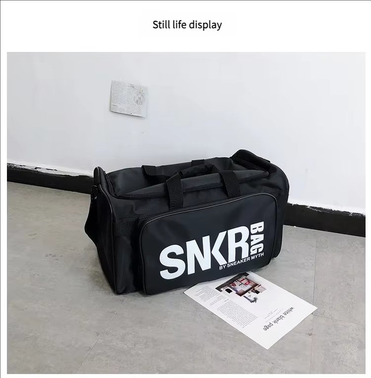 Waterproof Shoe Compartment Nylon Sports Travel Duffel Bag product detail