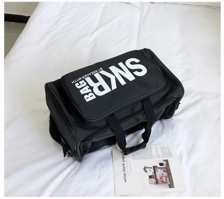 Waterproof Shoe Compartment Nylon Sports Travel Duffel Bag product detail