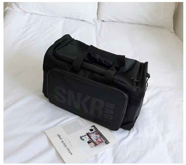 Waterproof Shoe Compartment Nylon Sports Travel Duffel Bag product detail