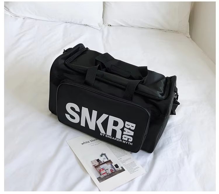 Waterproof Shoe Compartment Nylon Sports Travel Duffel Bag product detail