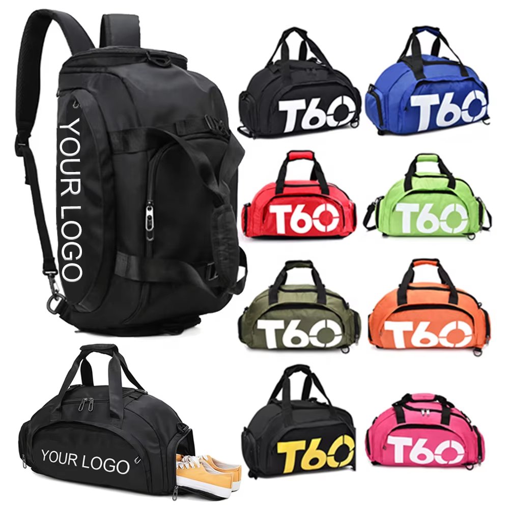 Waterproof Large Capacity Shoe Compartment Multi-function Gym Sports Duffel Backpack - product detail