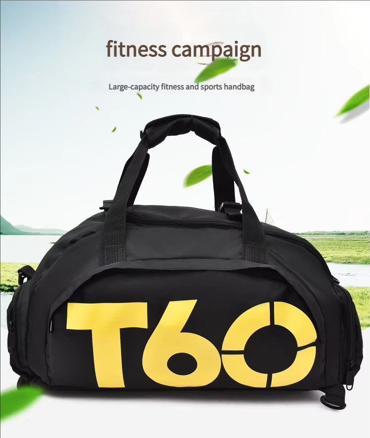 Waterproof Large Capacity Shoe Compartment Multi-function Gym Sports Duffel Backpack - product detail