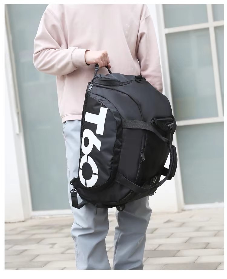 Waterproof Large Capacity Shoe Compartment Multi-function Gym Sports Duffel Backpack - product detail