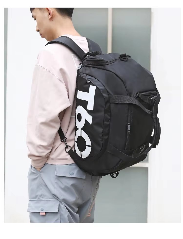 Waterproof Large Capacity Shoe Compartment Multi-function Gym Sports Duffel Backpack - product detail