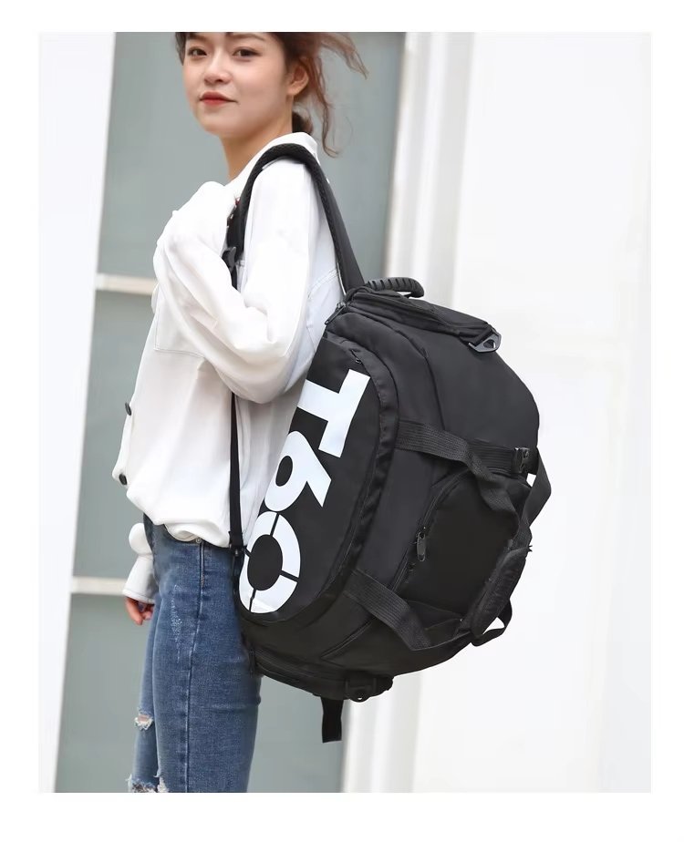 Waterproof Large Capacity Shoe Compartment Multi-function Gym Sports Duffel Backpack - product detail
