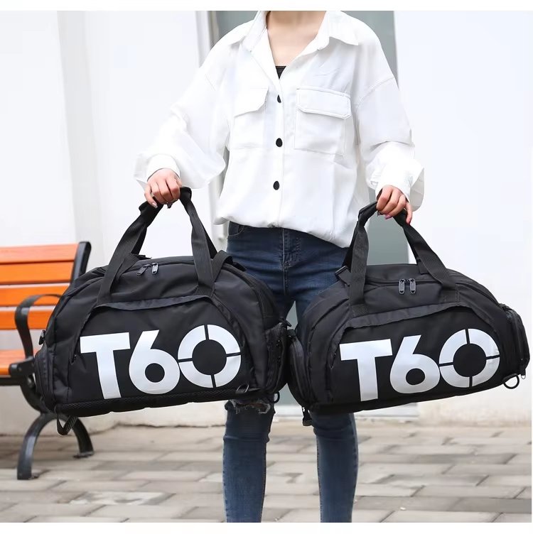 Waterproof Large Capacity Shoe Compartment Multi-function Gym Sports Duffel Backpack - product detail