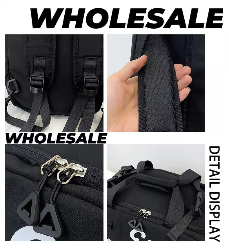 Oxford Waterproof Large Capacity Foldable Dry Wet Separation Multi-function Duffel Backpack - product detail