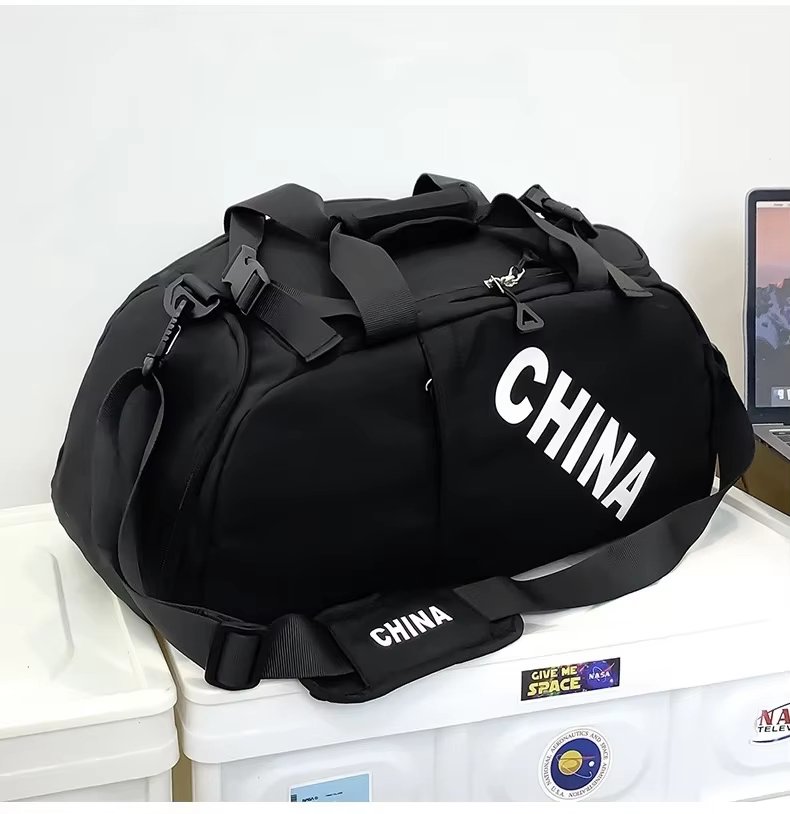 Oxford Waterproof Large Capacity Foldable Dry Wet Separation Multi-function Duffel Backpack - product detail