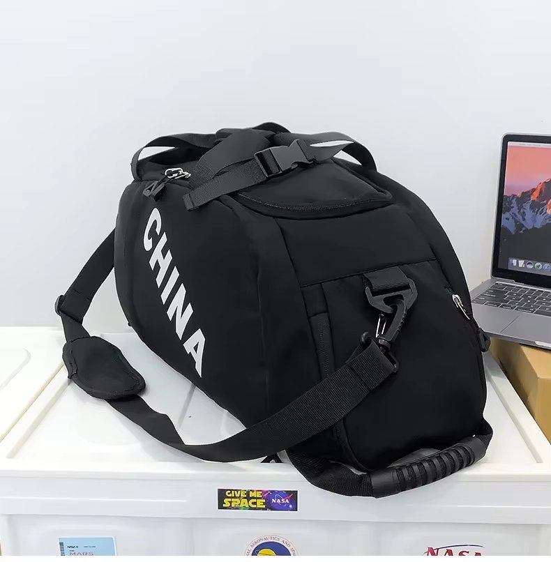 Oxford Waterproof Large Capacity Foldable Dry Wet Separation Multi-function Duffel Backpack - product detail