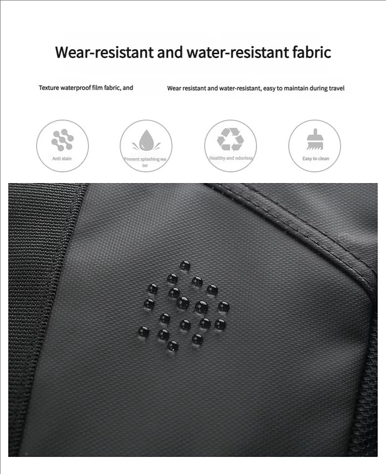 Waterproof Shoe Compartment Oxford Sports Travel Tote Duffel Bag product detail