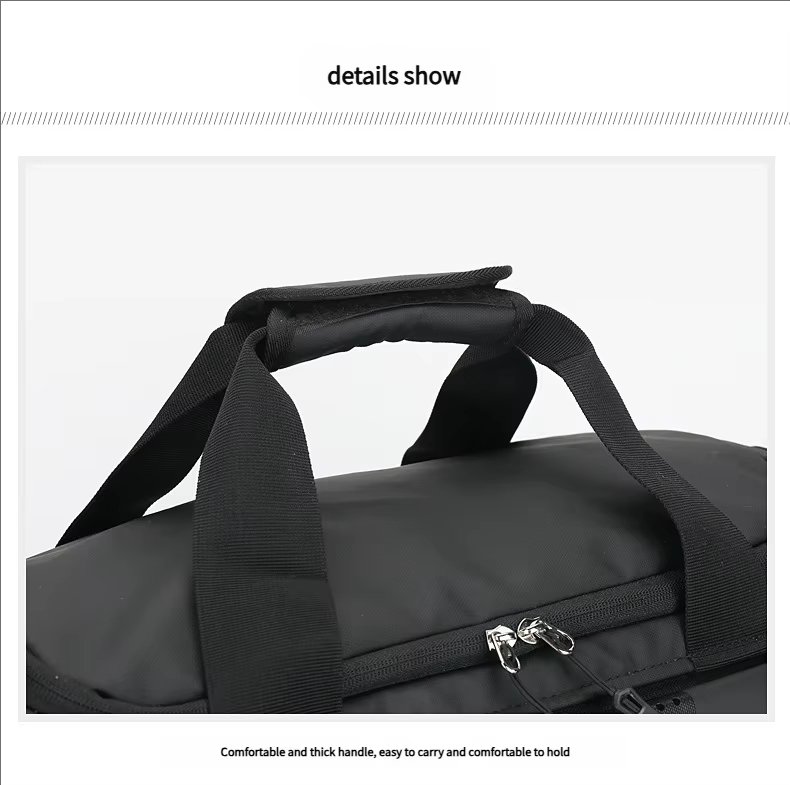 Waterproof Shoe Compartment Oxford Sports Travel Tote Duffel Bag product detail